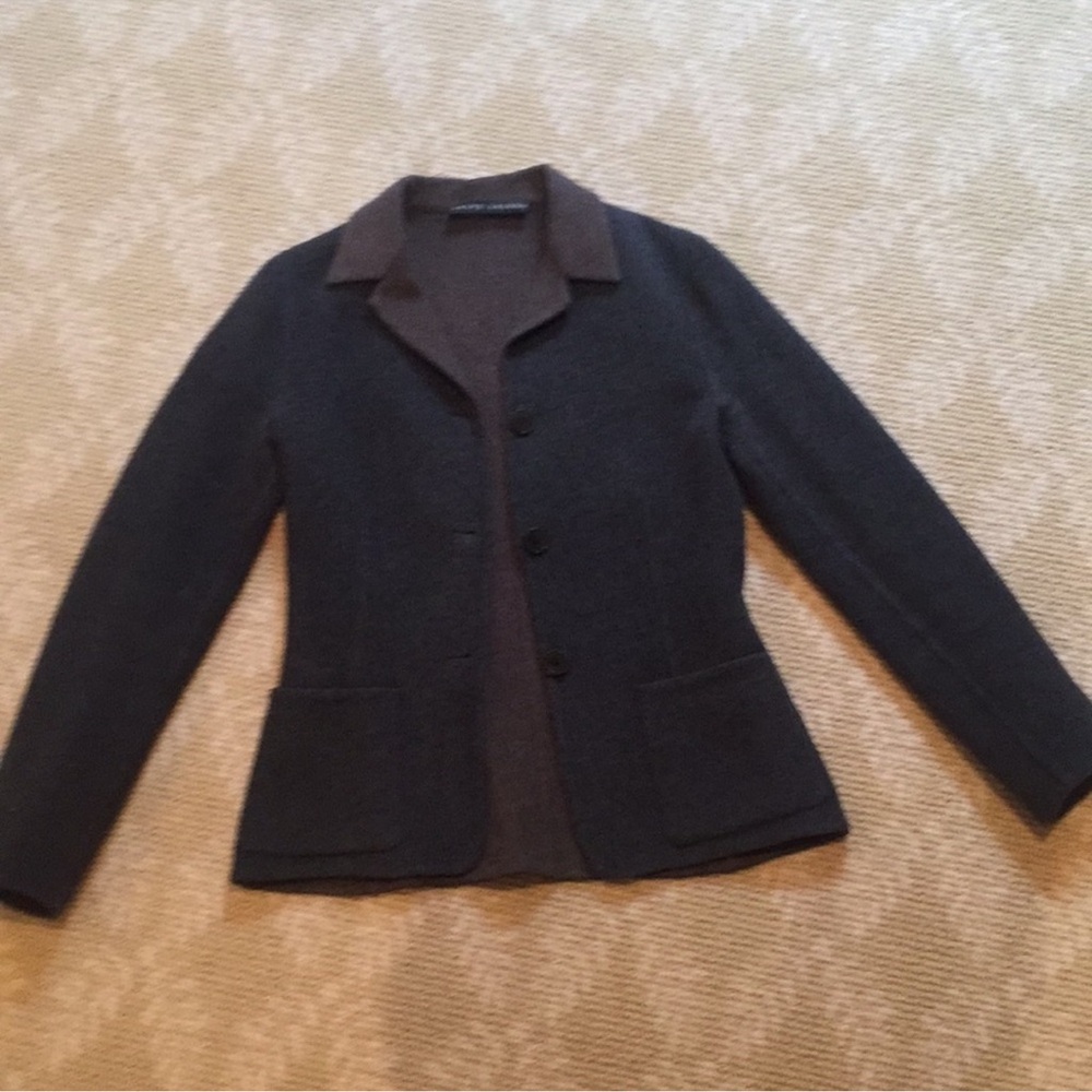 Grey RL jacket ❤️ F (at cleaners)